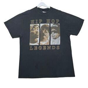Vintage Y2K Hip Hop Legends Shirt - 4XL - Flying Horse - Biggie 2pac Eazy E